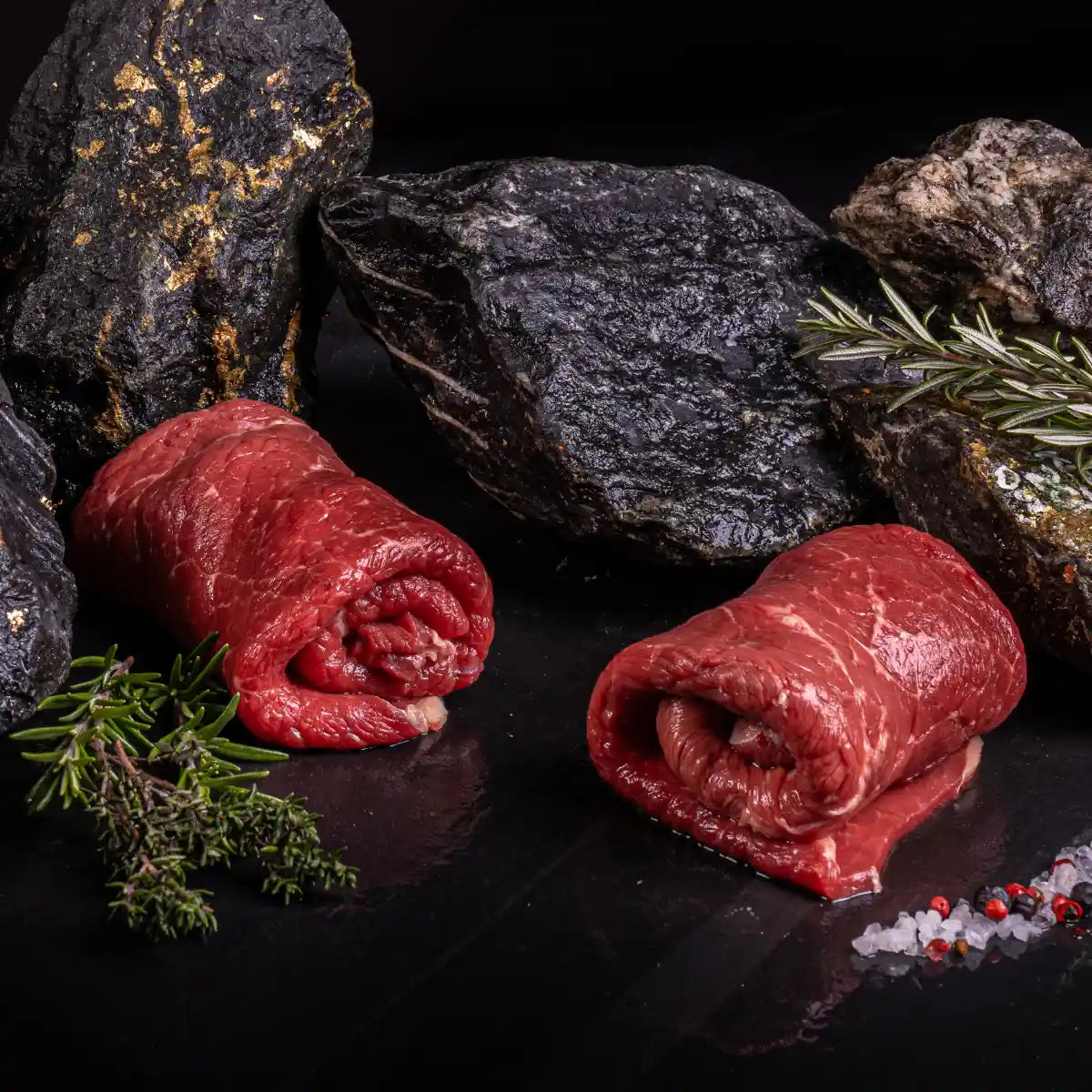 Zwei Rouladen vom Burgstädter Angus