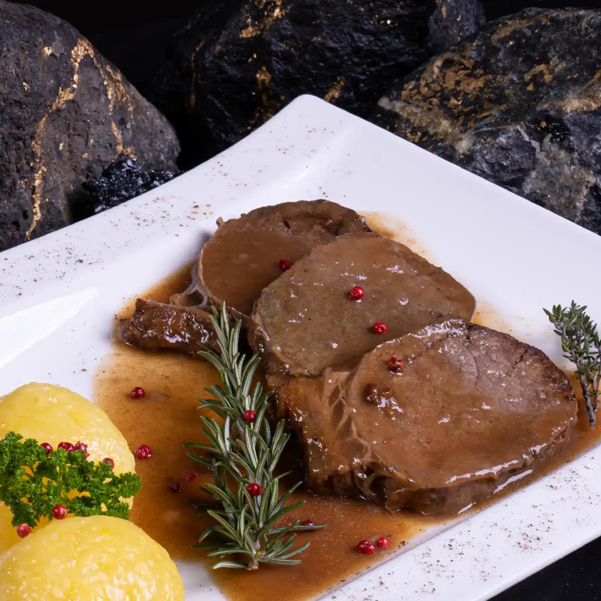 Sauerbraten vom Burgstädter Angus