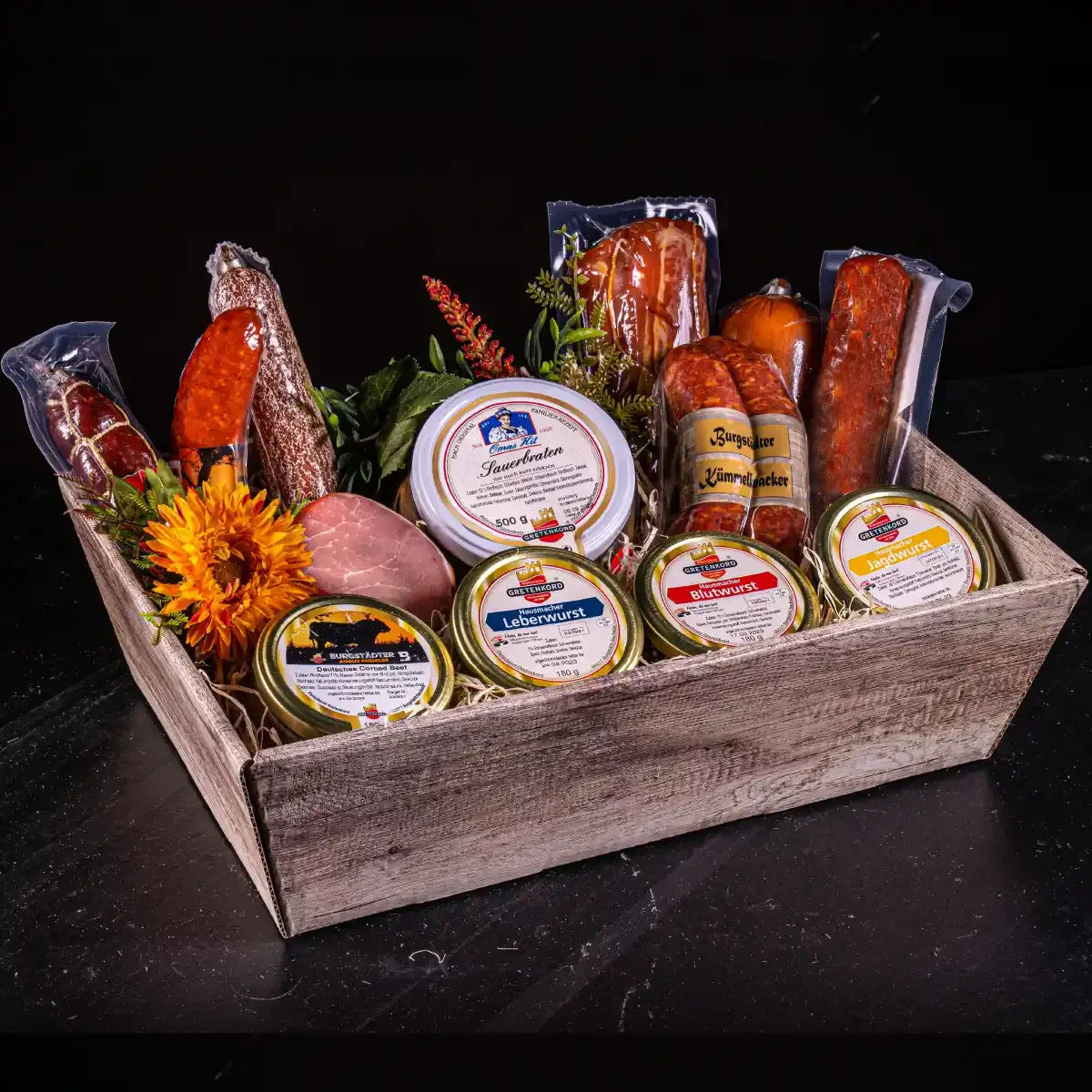 Geschenkkorb Wurstklassiker