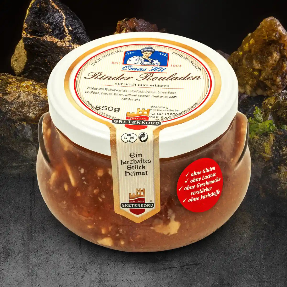 Rinder-Rouladen im Glas