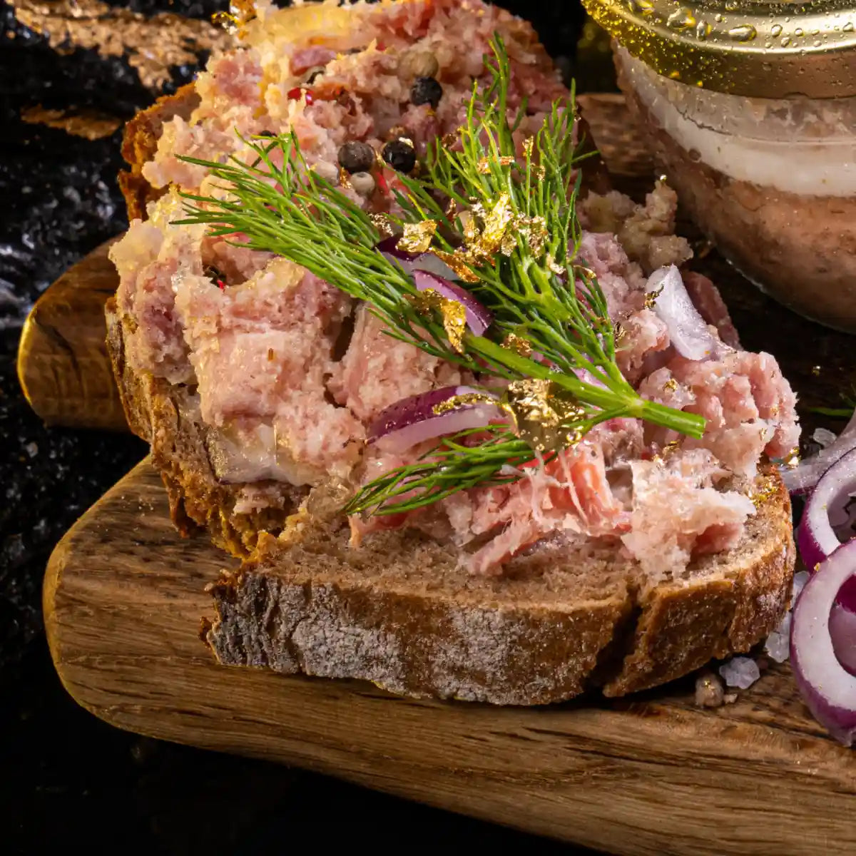 Hausmacher Brathaxe im Glas