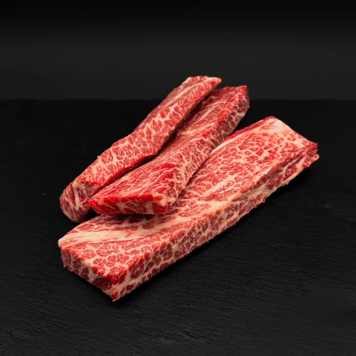 3 Stücke New York Strips vom Angus Rind