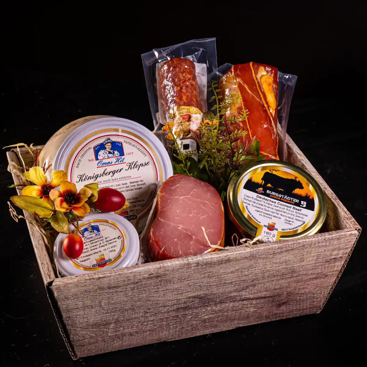 Delikatesskorb - Geschenkkorb