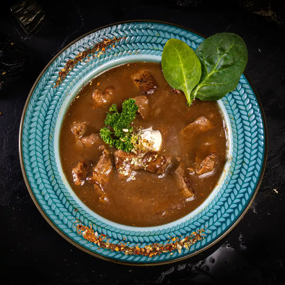 Rindergulasch im Glas