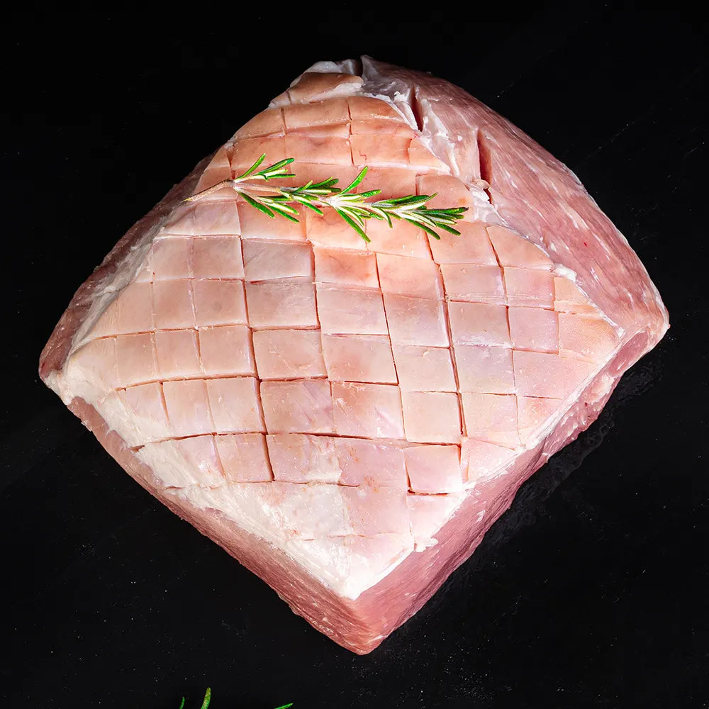 Krustenbraten vom Duroc Strohschwein