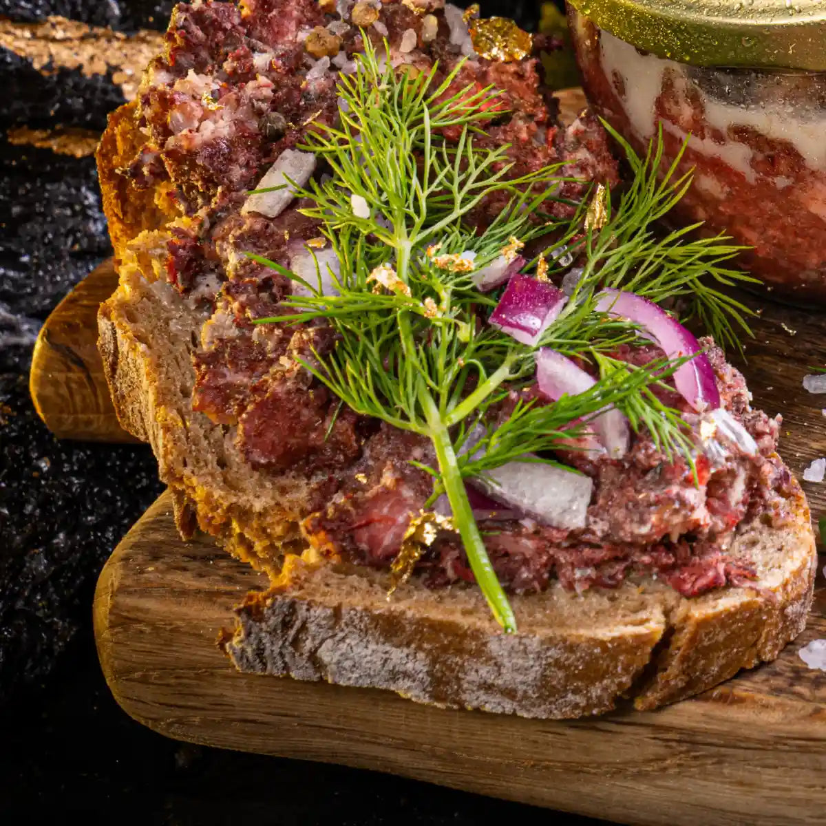 Hausmacher Blutwurst im Glas